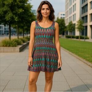 Amazing Derek Heart Spandex Mix Dress Size M